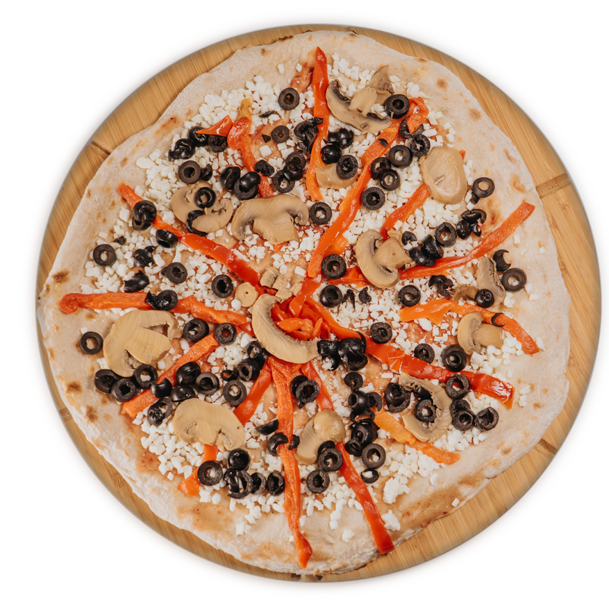 Pizza vegetal